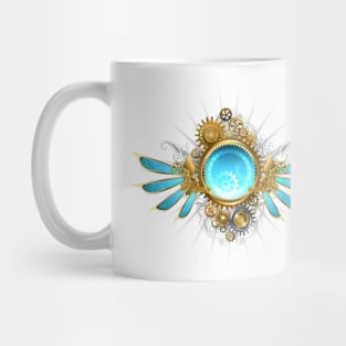 Glass mechanical wings (without shadow) Steampunk wings Mug